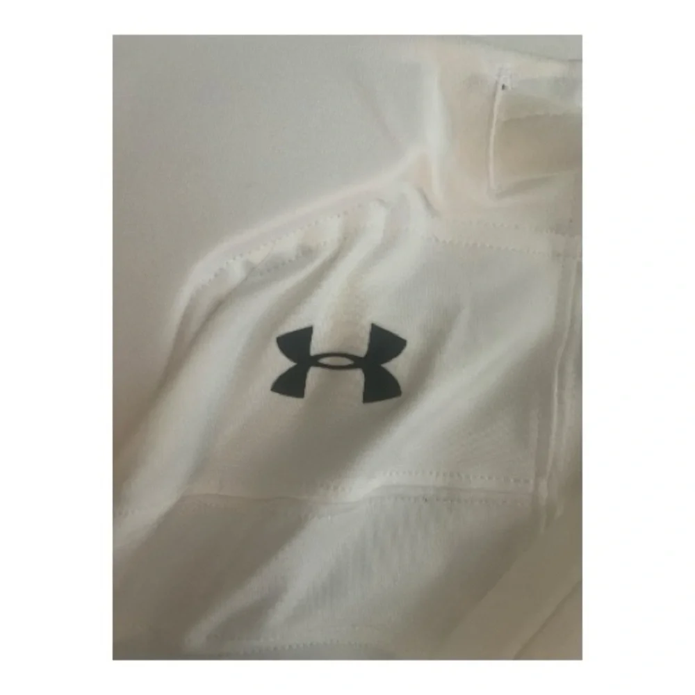 Under Armour White Padded Football Pants Size M
